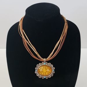 Reversible Boho Statement Necklace